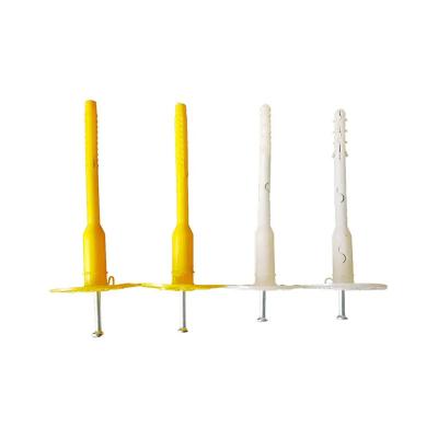 China Weather Resistant Hammer In Plastic Insulation Nail For House Wall With Corrosion Protection for sale