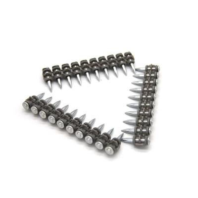 China Clavos de gas de vara recta Galvanizado en frío Clavos de acero de hormigón resistentes a la oxidación Diseño suave en venta