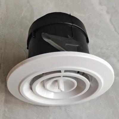 China Secure Snap On Modern Plastic Round Ceiling Vent Covers Prevent Insect / Debris Entry for sale