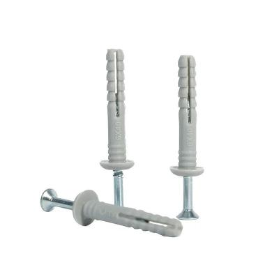 China Nylon Expansion Plastic Anchor Screw With Corrosion Resistance Load Capacity For Secure Wall Or Ceiling Installation for sale