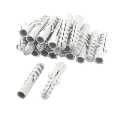 China Weather Resistant Plastic Wall Anchors For Screws With Corrosion Free Inner Nail For Secure Wall And Ceiling Fixation for sale