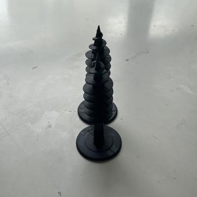 China Spiral Rods Plastic Insulation Fixings Anchors With 200 Capacity Customizable for sale