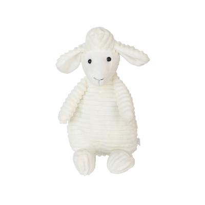 China Promotion 40CM Plush White Goat Sheep White Sheep Sleep Appease Gift Toy Newborn Sleep Appease Gift for sale