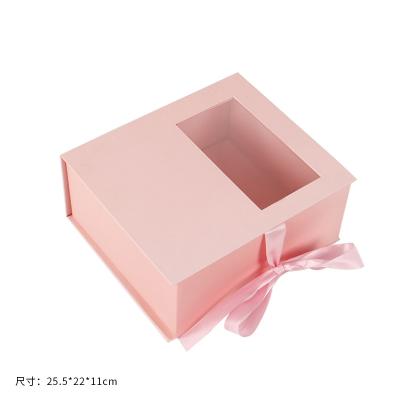 China Valentines Day Soap Flower Gift Paper Box Customized Simple Packing Box Flower Valentines Day Soap Flower Gift Mother's Day Daughter Gift for sale