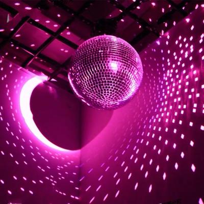 China DJ DISCO CLUB PARTY Bar Disco Mirror Rotating Silver Glass Ball For Stage Lighting/Party Dance Christmas Decoration for sale