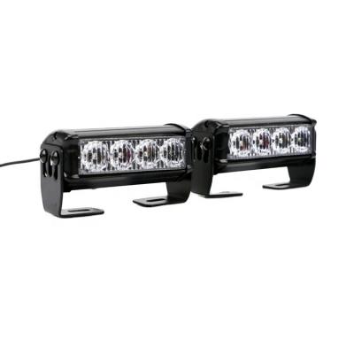 China Amber interior traffic warning lightbar led advisor stick light bar 12.5*5.5*6.5CM for sale