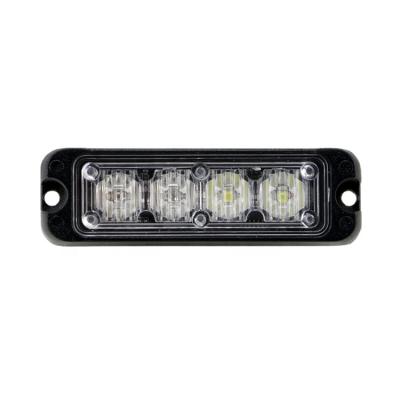 China Memory Function 18 Models 12W Flash Car 4LED Green Grille Warning Led Strobe Light For Trucks for sale