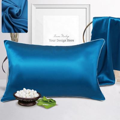 China 2021 Hot Sale Custom Size 22mm Side Pillow Case 100% Pure Silk Mulberry Anti-Static for sale