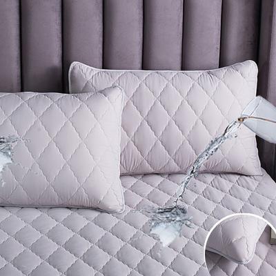 China Cheap Price Anti Dust Mites Folded Washable Quilted Waterproof Pillow Case Protector Waterproof Pillow Cover for sale