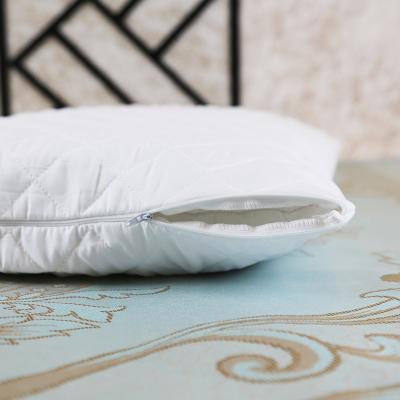 China Anti-bacteria water proof cover device case zippered hypoallergenic pillow case zippered protector for sale