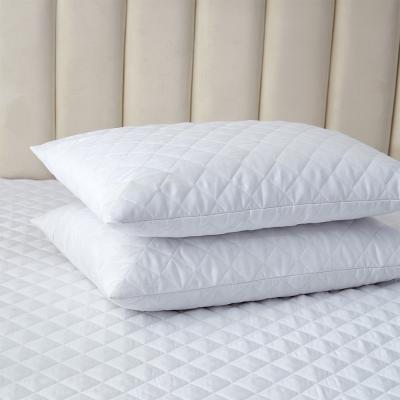 China Wholesale Anti-bacteria Pillow Protector Waterproof Quilted Polyester Pillow Case for sale