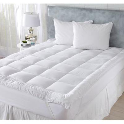 China High Quality Foldable Polyester Filling Down Hotel Mattress Topper For Mattress for sale