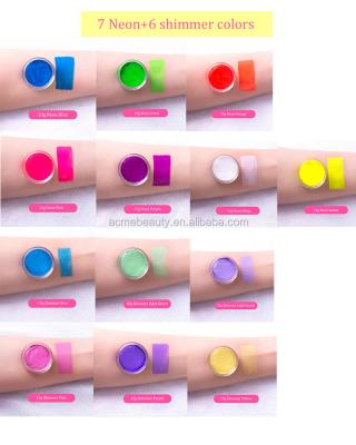 China Waterproof No Logo Neon Pastel Liner Water Activated Waterproof Fluorescent Eyeliner for sale