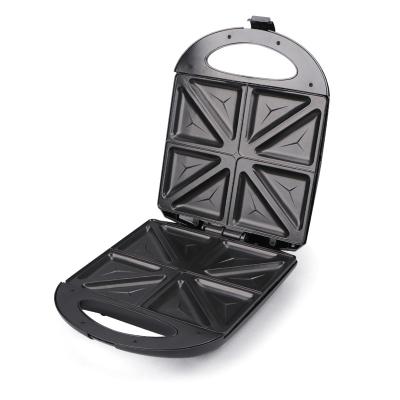 China Household 4 Slice Pan Electric Non Sticking Breakfast Sandwich Maker New For Family Use Waffle Grill Toaster Baking Machine en venta