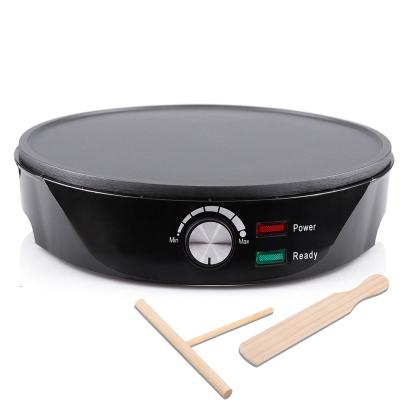 Cina Household Non-Stick Pancake Maker Electric Griddle 12 Inch Electric Pancake Pan with Batter Spreader and Wooden Spatula in vendita