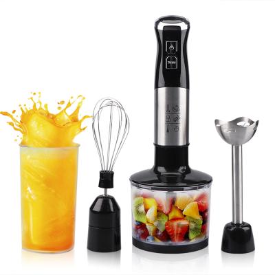 China With Chopper 2022 Latest Collection 3 in 1 Universal Blender Blender Set Stick Immersion Hand Blender for sale