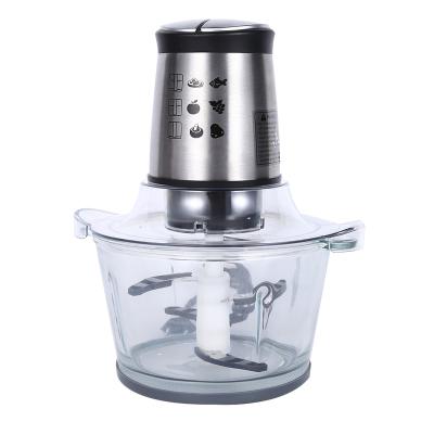 중국 Electric Manual Beater Ejector Knob 1.5L Food Processor Chopper Blender With Meat Grinder Meat Grinder Slicer For Household Kitchen 판매용