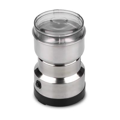 China Household Stainless Steel Coffee Bean Grinder Electric Herb Spice Adjustable Grinder Espresso Grinder à venda