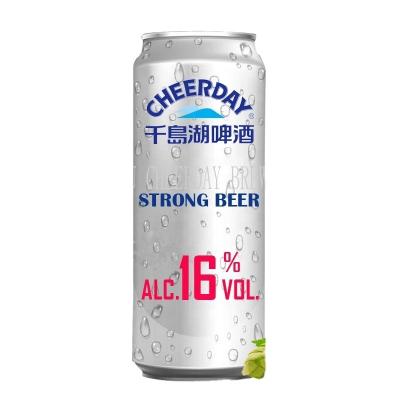 China Beer OEM Flavored Beer 16%vol 500ml Can Strong Beer Beer for sale