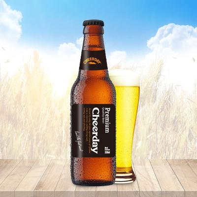 China Lager Cheerday 5.0% Alcohol 330ml Lager Beer Bottle for sale