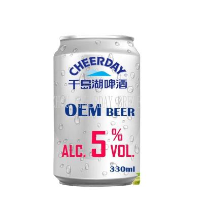 China OEM Flavored Beer Beer 330ml Can Beer Abv 5% Premium Beer for sale