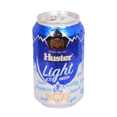 China Beer OEM Huster 330ml Abv 5% Canned Bavaria Beer Flavored Beer Brewery for sale