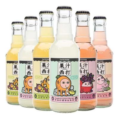 China Hard Taste and Lychee Cider 245ml Part Elderberry Bottle Seltzer 245ml 1*24 Bottle for sale