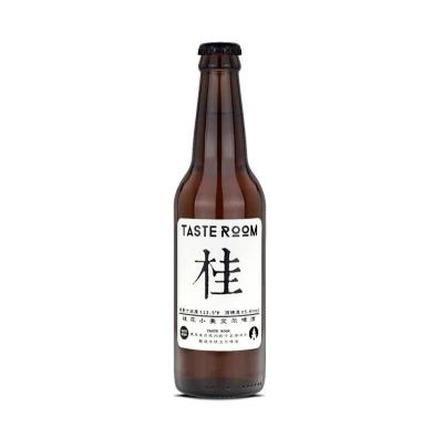 China Flavored Beer Taste Ward Osmanthus 330ml Alc5.6% OEM Fragrans Wheat Ale Craft Beer for sale