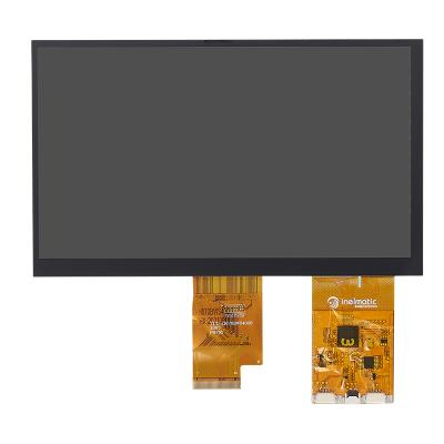 China 7.0 inch tft lcd 800*480 pixels with pct capacitive touch screen 7 inch tft lcd for sale