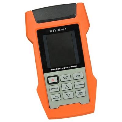 China TriBrer Color LCD FTTX PON Network Tester Power Meter With VFL AOF500-V10 for sale