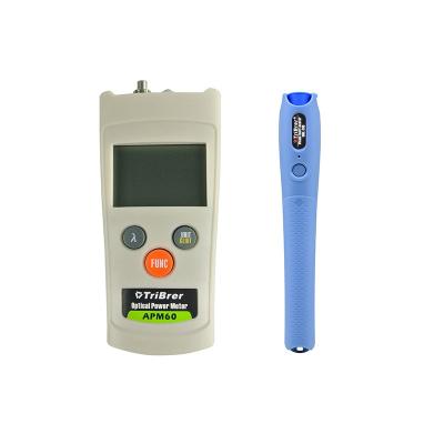 中国 10km Telecommunication TriBrer Fiber Optic Handheld Optical Power Meter Fiber Optic Cable and Fault Locator 10mW 販売のため