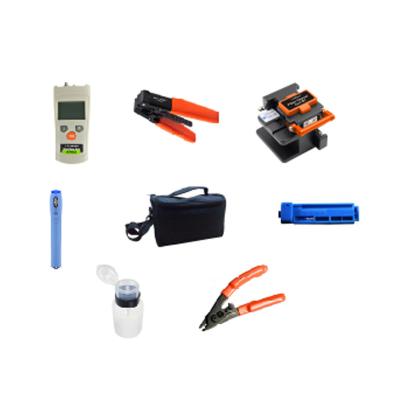 China FTTH Project Wholesale Price FTTH Fiber Optic Tool Kit for Installing Quick Connector and Fiber Optic Drop Cable zu verkaufen