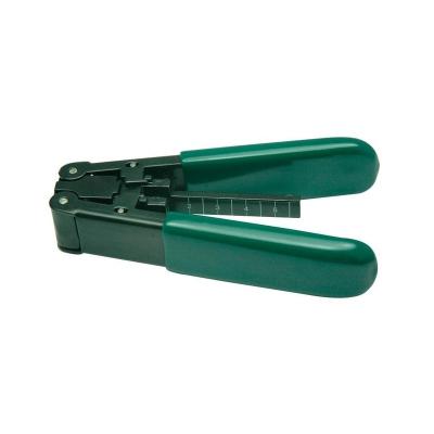 中国 Plastic & Metal Core Reinforcement TriBrer FTTH Drop Fiber Cable Stripper 販売のため