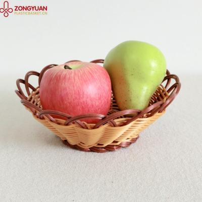 China Wholesale Cheap Viable Handmade Mini Rattan Basket Bread for sale