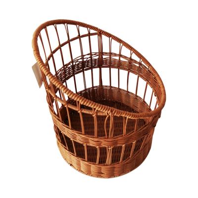 China Sustainable Rattan Bread Storage Flower Laundry Basket for sale