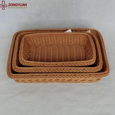 China Mini Viable New Style Cheap Wicker Rectangular Basket for sale