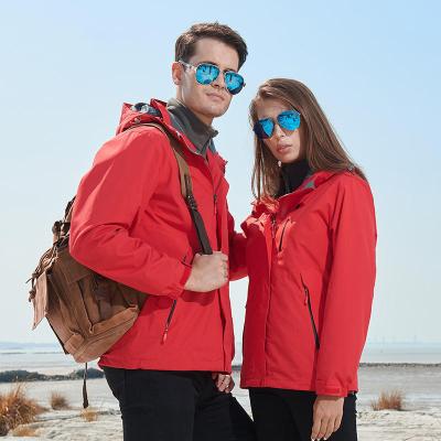 China Viable regular solid color plus size increasing anorak plus velvet mens training plus size sport jacket Pizex for couples for sale