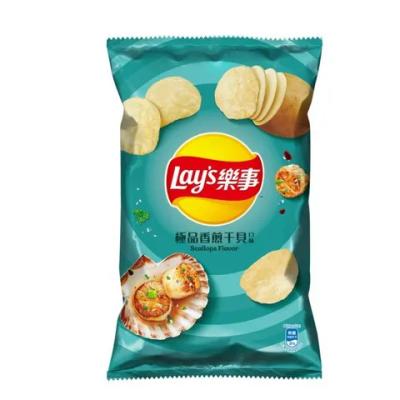 China Lays Pan-Fried Scallops Potato Chips 34g - Upgrade Your Wholesale Assortment of Asian Snacks for Global Distributor zu verkaufen