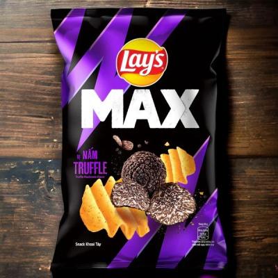 China Lay's 75 g Max Trüffelpilz Geschmack Chips Großhandel - 40 Stück für Einzelhändler und Händler - Lebensmittel und Getränke zu verkaufen