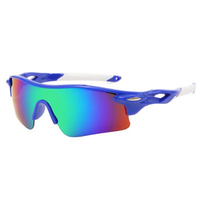 China New Wholesale UV Anti UV Protection Outdoor Running Glasses Bike Eyewear Children Youth Sport Riding Sunglasses for sale