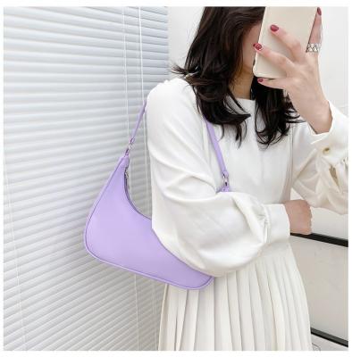 China Popular Women Bags Armpit Shoulder Bag Shoulder Purse Small Bags Below Brand Clutch Women Hobos Summer Simple Bolso Feminina Handbags for sale