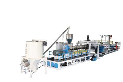 China Optical PMMA GPPS Plastic Board Production Line For Plastic Mirror / Light Panel for sale