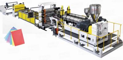 China PP PS Thermoforming Plastic Sheet Extrusion Machine Twee schroeven 350-1500 kg/h Te koop