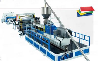 China 3-30mm PP PE ABS Thick Plate Production Line Heavy Duty Automatic CE ISO Approved for sale