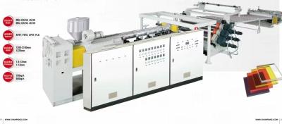 China APET PETG CPET PLA Transparent Plate Production Line Variable Frequency Motor Control for sale