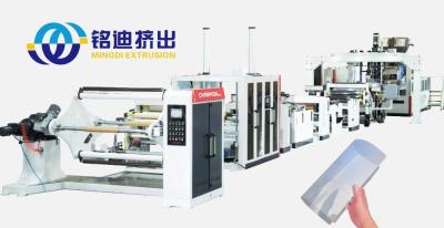 China 1200-2000mm PP PE ABS Thick Board Production Line High Capacity High Precision for sale