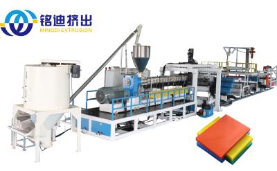 China Productielijn PP PET Plastic Board Extrusie machine 1200-1600mm 1800-2100mm Breedte Te koop