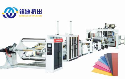 China PC PMMA PS MS Transparent Board Production Line High Quality Energy-saving Plate Extruder for sale