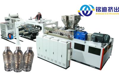 China PC PMMA PS MS Sheet Transparent Board Extrusion Machine 1200-2100mm for sale