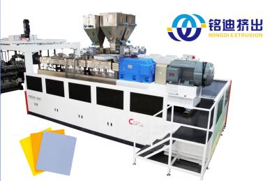 China Automatic ABS PP PE Thick Board Production Line With Wide Material Adaptability for sale